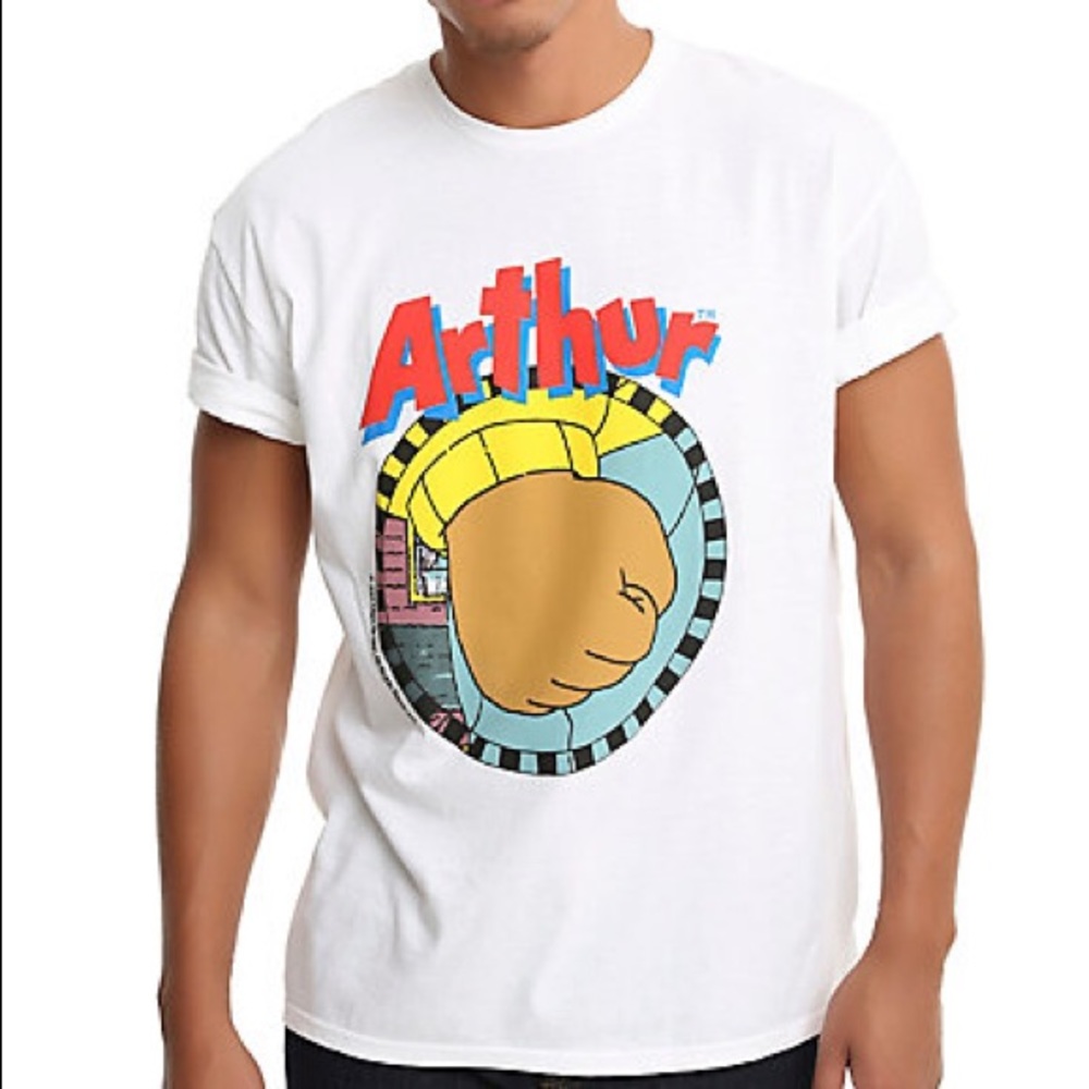 Arthur And Friends First Fit Logo Small Shirt NWT